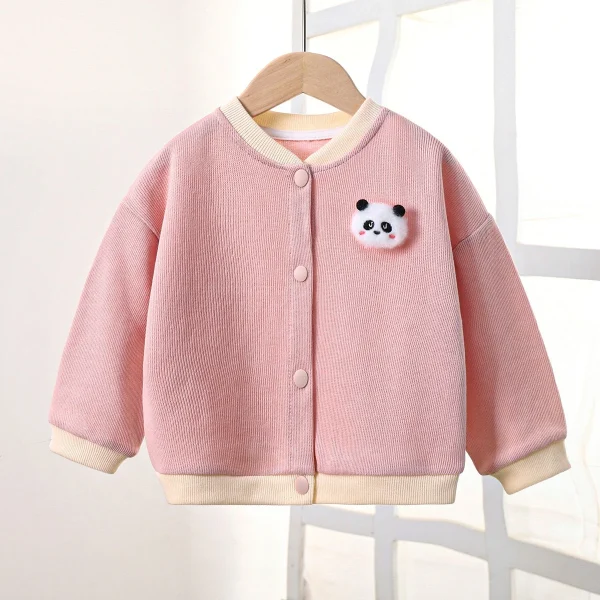 Autumn New Baby Coats and Tops Striped Pattern Children's Sweaters Printed Techniques for Boys and Girls - Image 4