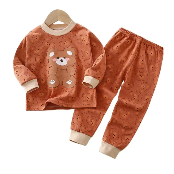 Spring Autumn Cotton Long Sleeve Casual Style Baby Clothes Suits 2pcs Baby Boys' Clothing Sets 1-5Y Kids Sweatsuit Sets