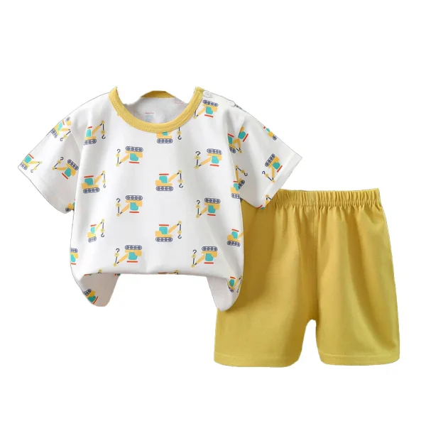 2024 Best Price Superior Quality Short Sleeve Boy Body Suit Boys Suits Children's Short Sleeve Suit