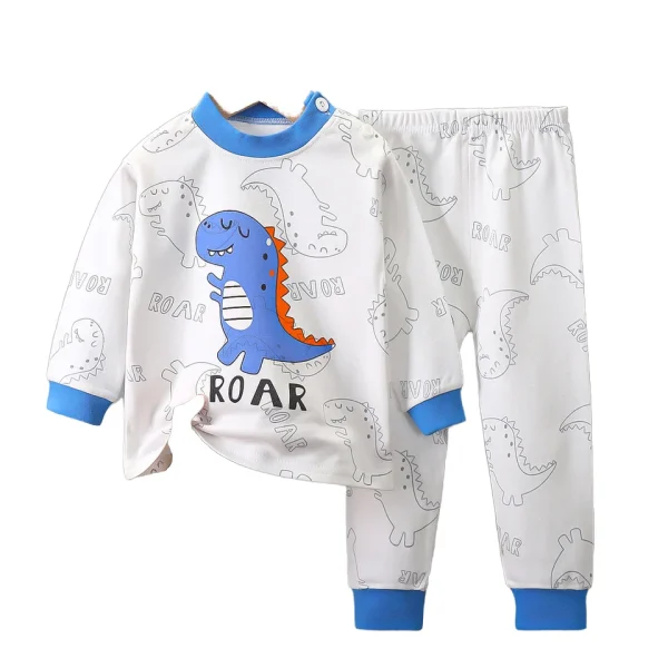 Children's Underwear Set Children's Long Johns Cotton New Pajama Children's Clothing