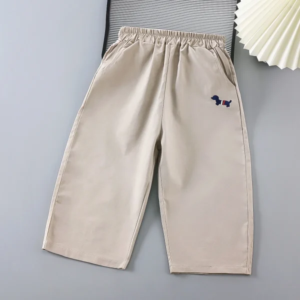 High Quality Cotton Kids Clothing Spring Casual Printed Baby Boys Newborns Waterproof Solid Color High Quality Baby Clothes - Image 2