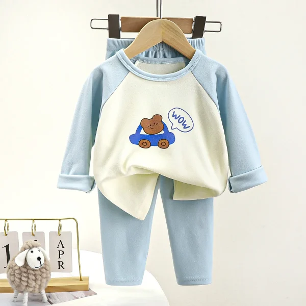 Good Quality Nice Printing Soft Cotton Christmas Family Matching Outfits Winter