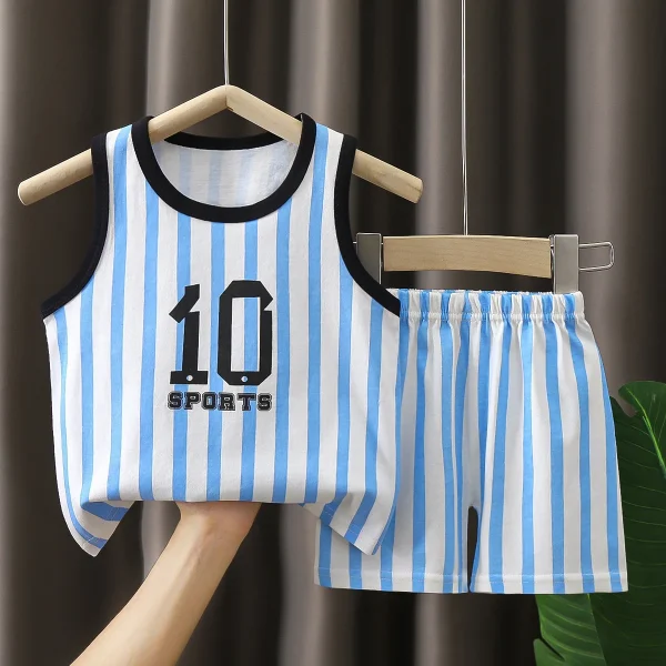 100% Cotton Unisex Short Sleeve T-shirt Baby Vest Summer Baby Clothes - Image 6