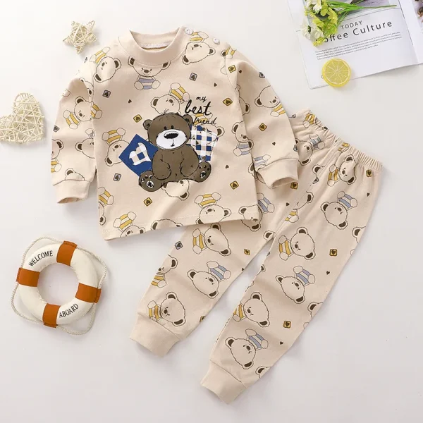 2024 Kids Suit Boys Hot Selling Two Piece Set Boys Long Sleeve Pullover Sweatpants Quickly Dry Boys Autumn Clothing Sets - Image 6