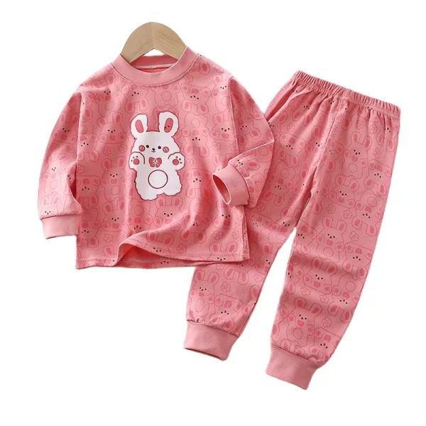 High Quality Kids Clothings Long Sleeve Suit Boys and Girls Suit 2 PCS Autumn Winter Sets