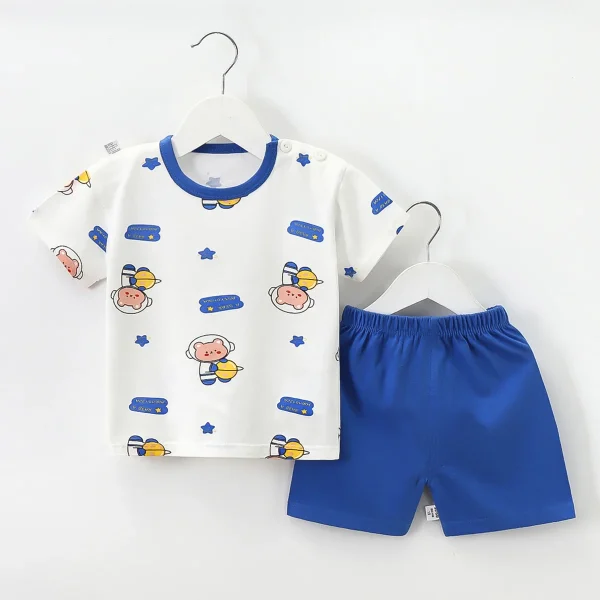 Attractive Price New Type Short Sleeves Body Suits Children Suit Boy Short Sleeve Body Suit  China - Image 3