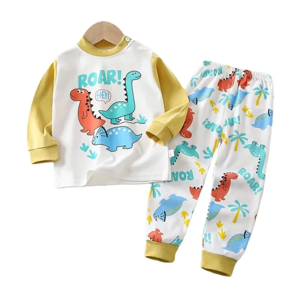 Bulk Kids Boys Girl Pajamas Set Baby Clothing Sets Friendly Clothes Set