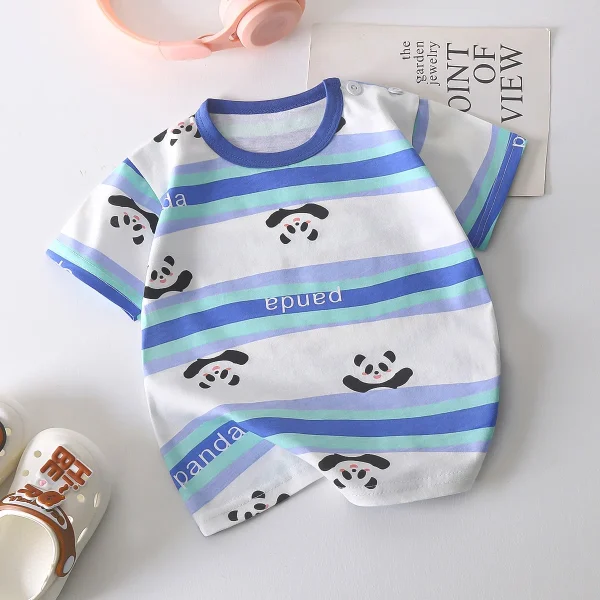 Children's Short-sleeved T-shirts Pure Cotton 0-7 Years Bottoming Shirts for Boys and Girls Summer Clothes - Image 3