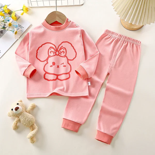 Spring and Autumn Children Clothing Baby Boys Clothes Long Sleeve Printed Kids Suit - Image 2