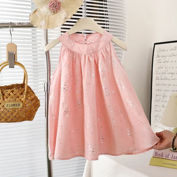 New Arrival Summer Children Dress Cute Kids Clothes Girl Dress Girls Puffy Dresses for Kids - Image 5