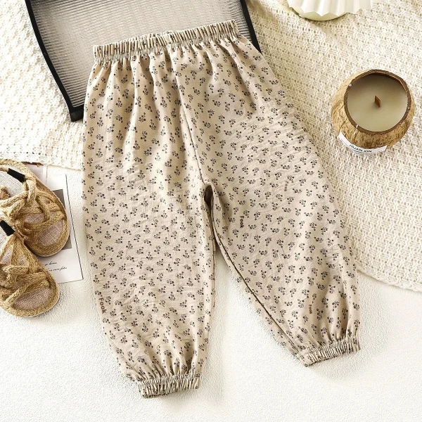 Summer New Boys Anti-Mosquito Pants and Girls Casual Lantern Pants for Kids Straight Style Jeans for Outdoor Wear - Image 6