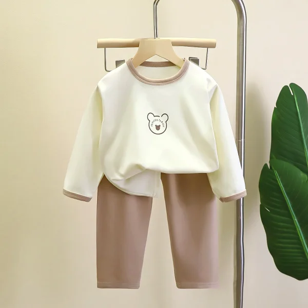 Good Quality Nice Printing Soft Cotton Christmas Family Matching Outfits Winter - Image 2
