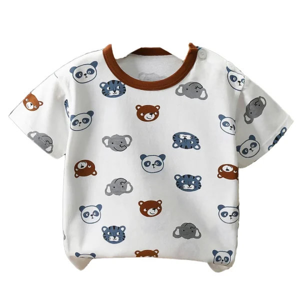 Price Baby Clothes Summer T-shirt 1 Pcs Kids Boys T-shirt Ready Stock