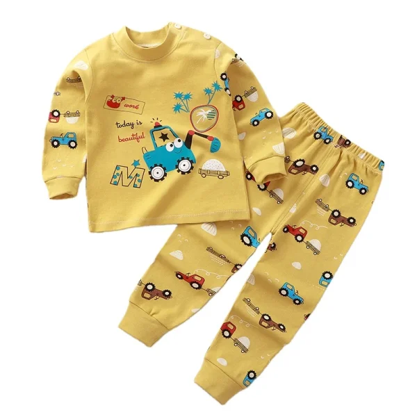 High Quality Toddler Sweater Suit Autumn Long Sleeve New Born Clothes Sets for Baby Boy