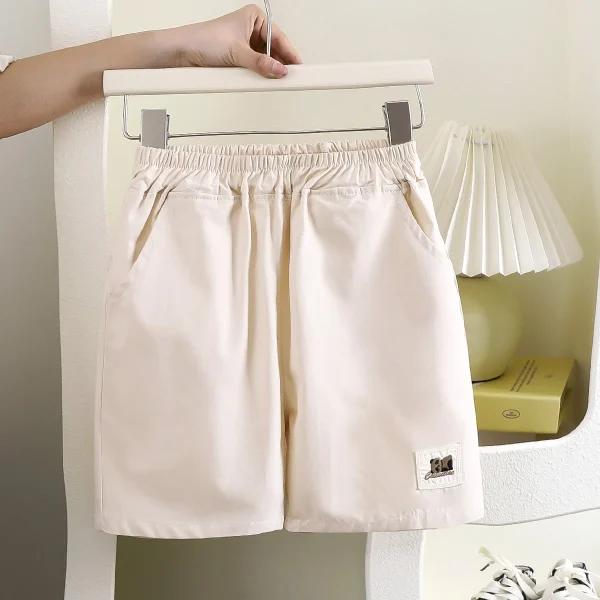 Summer Children's Cotton Pants New Boys & Girls Casual Straight Shorts Baby Summer Wear - Image 4
