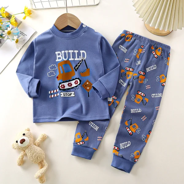 Autumn Children Clothes Long Sleeve Baby 2 Piece Set Casual Clothing Kids Suits Boys Clothing Set - Image 5
