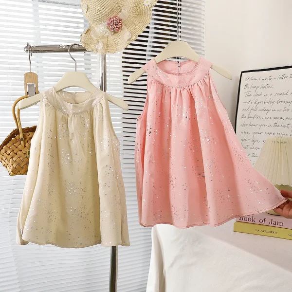 New Arrival Summer Children Dress Cute Kids Clothes Girl Dress Girls Puffy Dresses for Kids